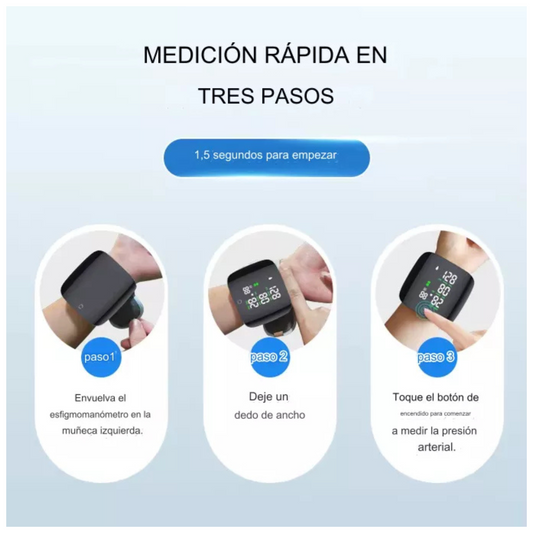 🔔DETECTOR PRESION ARTERIAL DE MUÑECA