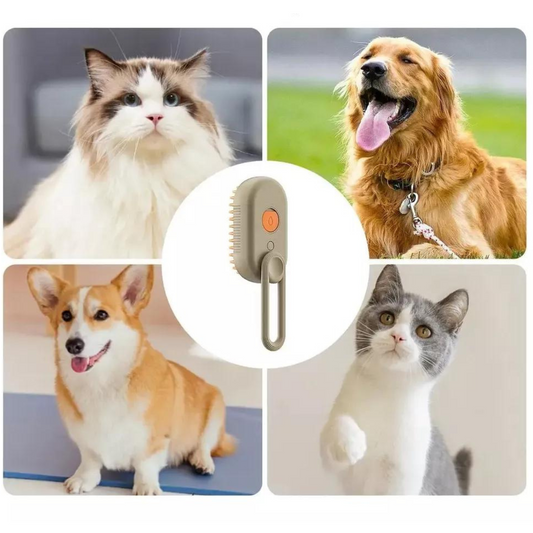 🐶CEPILLO AL VAPOR PARA MASCOTAS