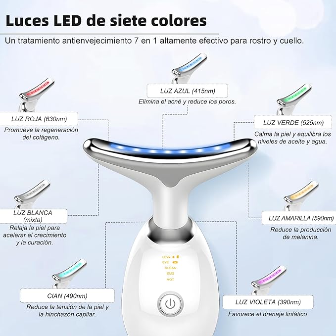 MASAJEADOR FACIAL Y REDUCTOR DE PAPADA